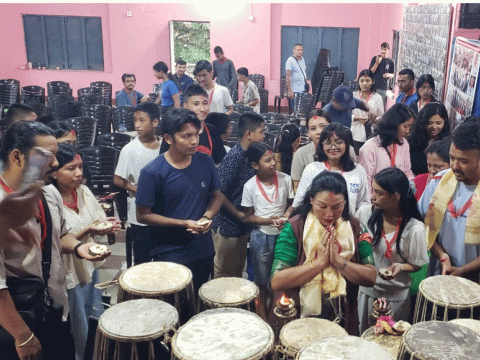 धरानमा नेवा धाँ बाजाको पुनर्जागरण, देव बाजा धाँ सामान्य समयमा बजाइँदैन 