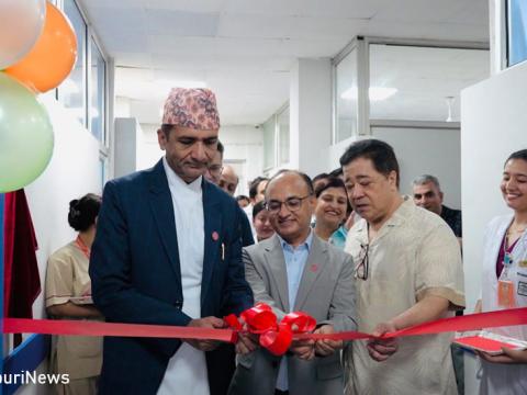 विराट टिचिङमा स्त्री तथा प्रसूति सेवाका लागि २०० बेडको अत्याधुनिक भवन उद्घाटन