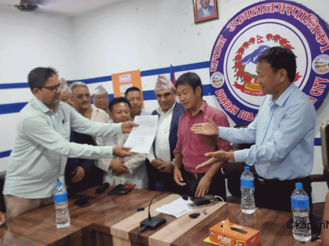 कोशी प्रोजेक्ट रेड बुकमा समावेश गराएर बजेट आउँछ भने लिन तयार छु: नगर प्रमुख हर्क साम्पाङ 